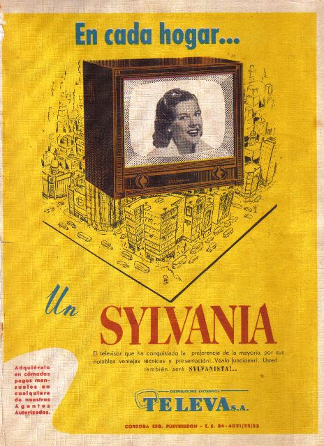 Ad SYLVANIA 1953